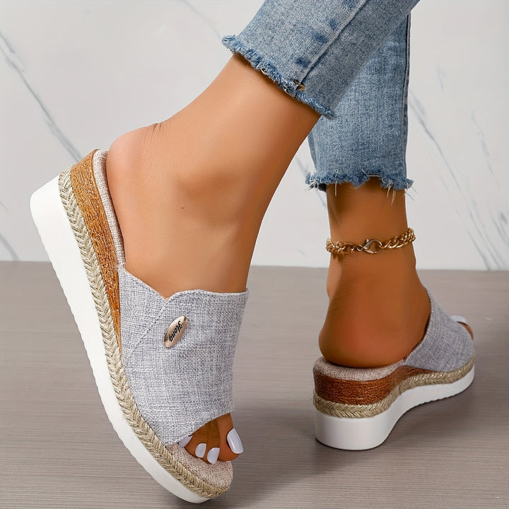 Willow - Casual Sandals With Wedge Heel