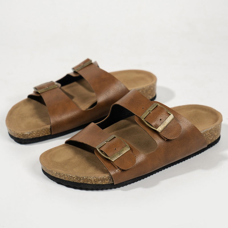 Tess - Comfy Orthopedic Leather Beach Sandals