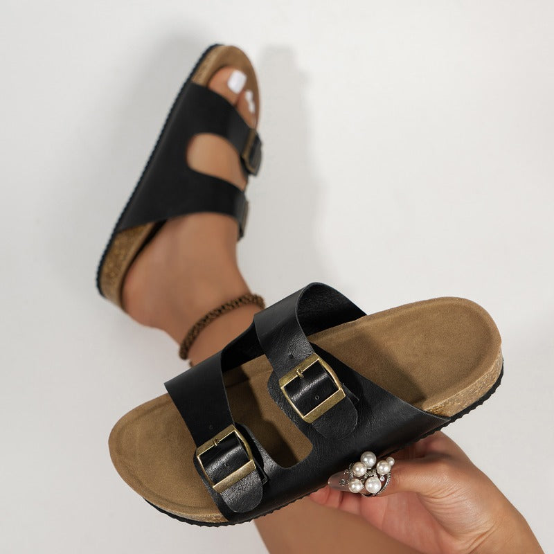 Tess - Comfy Orthopedic Leather Beach Sandals