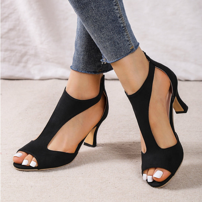 Nadia - Orthopedic Heeled Sandals