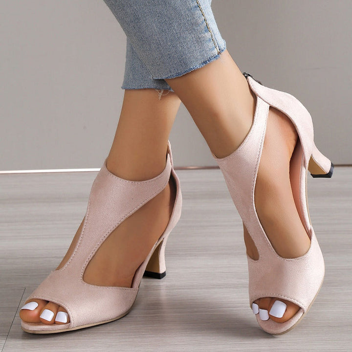 Nadia - Orthopedic Heeled Sandals