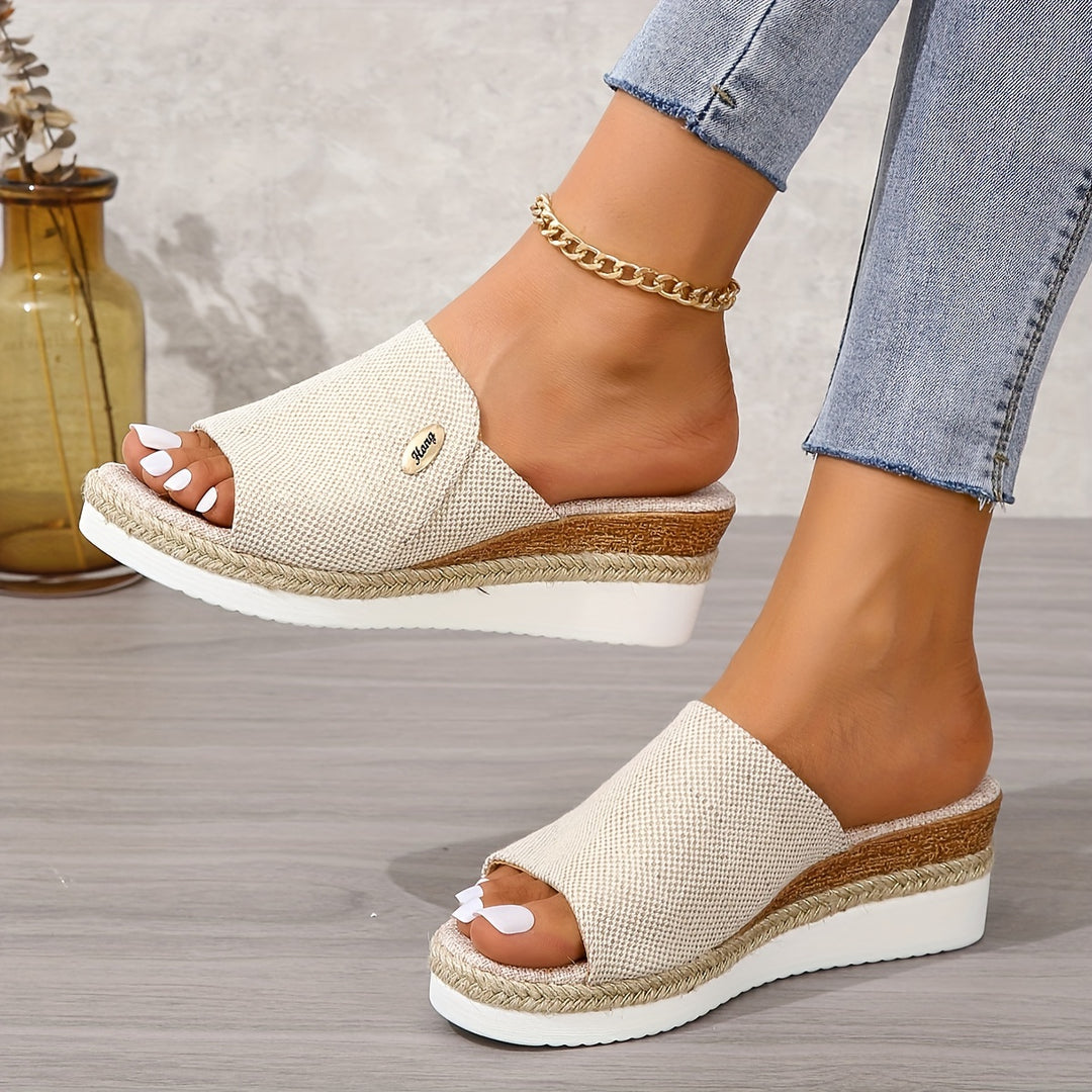 Willow - Casual Sandals With Wedge Heel