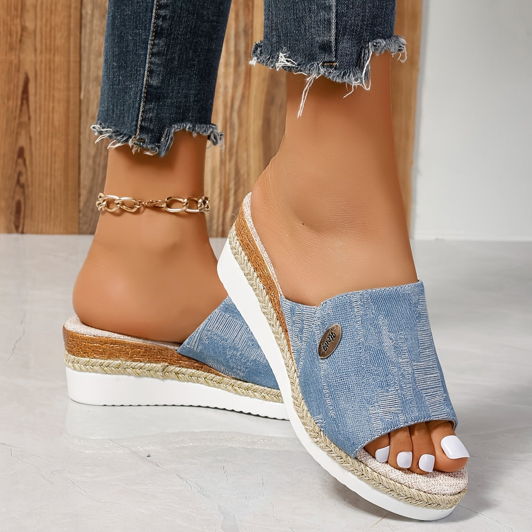 Willow - Casual Sandals With Wedge Heel