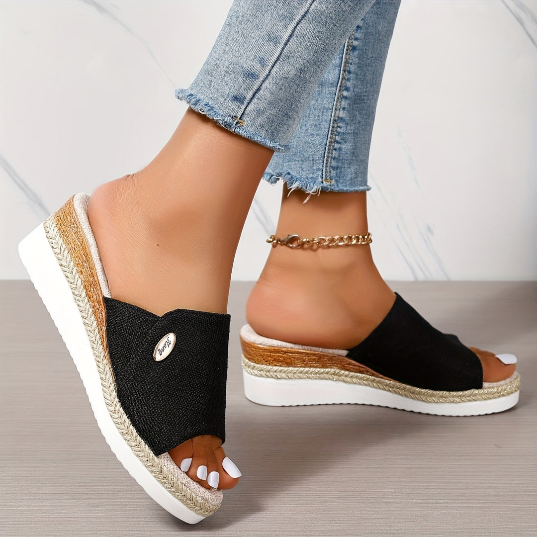 Willow - Casual Sandals With Wedge Heel