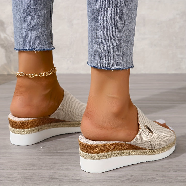 Willow - Casual Sandals With Wedge Heel