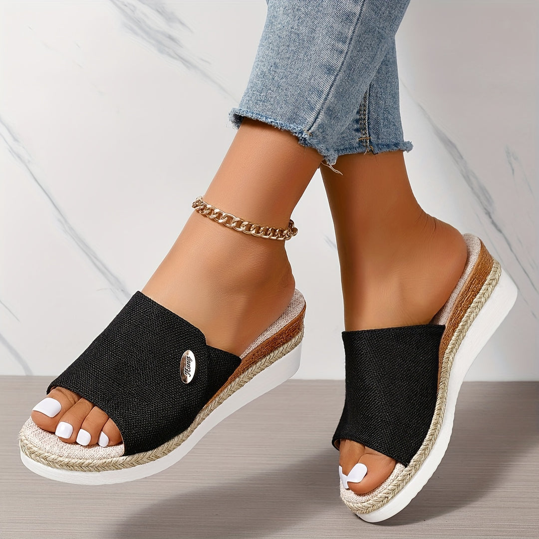 Willow - Casual Sandals With Wedge Heel