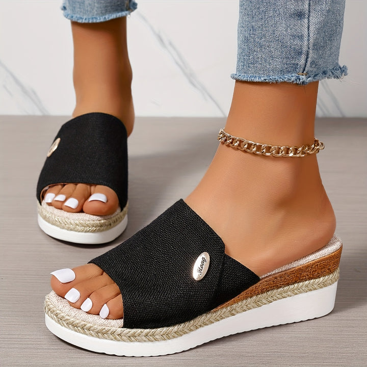 Willow - Casual Sandals With Wedge Heel