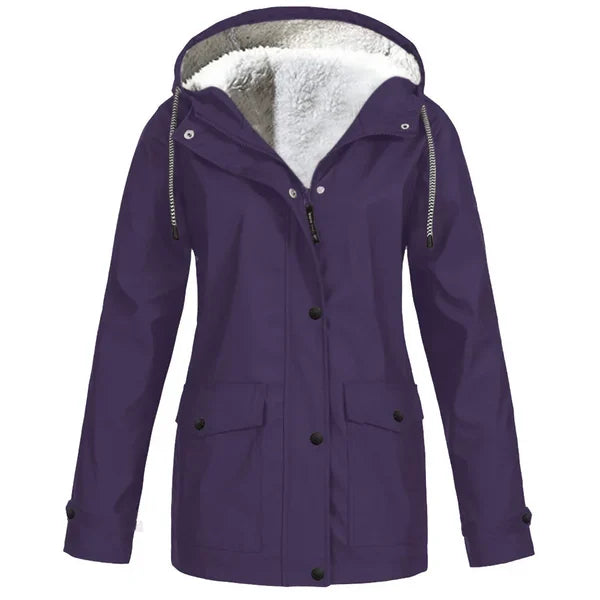 Hanne - Elegant Outdoor Jacket With Hood