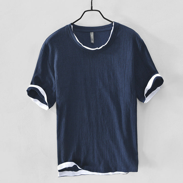 Flinn - Cotton Short Sleeve Shirt