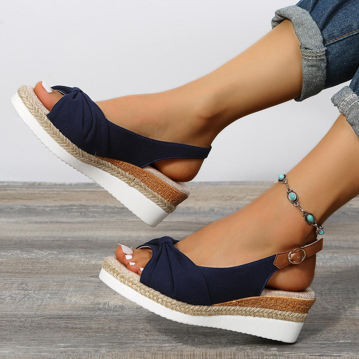 Indira - Wedge Sandals