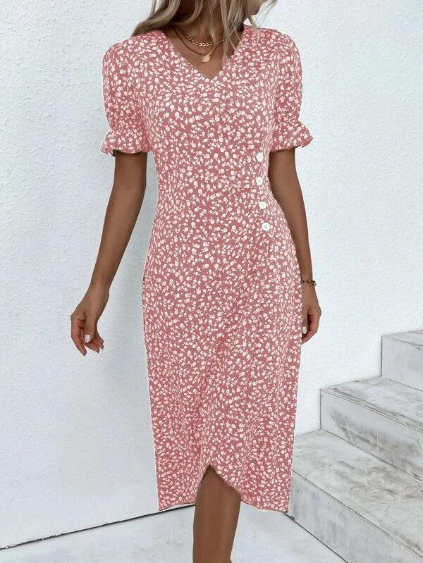 Amelia - Elegant Floral Dress