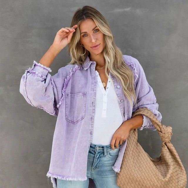 Jane - Oversized Denim Jacket