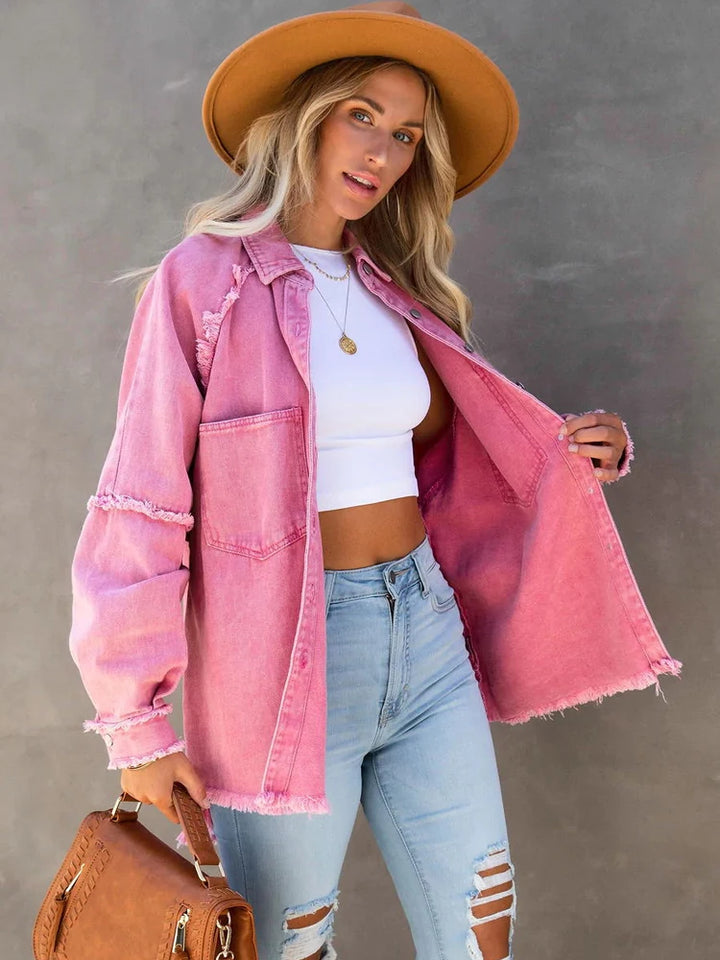 Jane - Oversized Denim Jacket