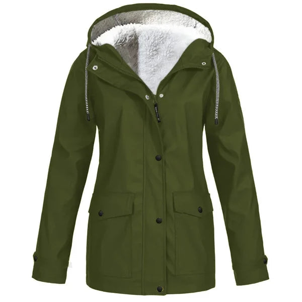 Hanne - Elegant Outdoor Jacket With Hood