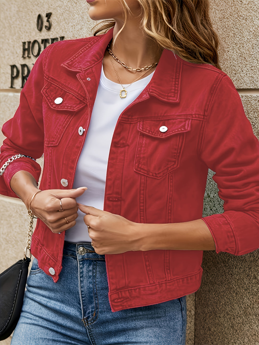 Ivy - Stylish Denim Jacket