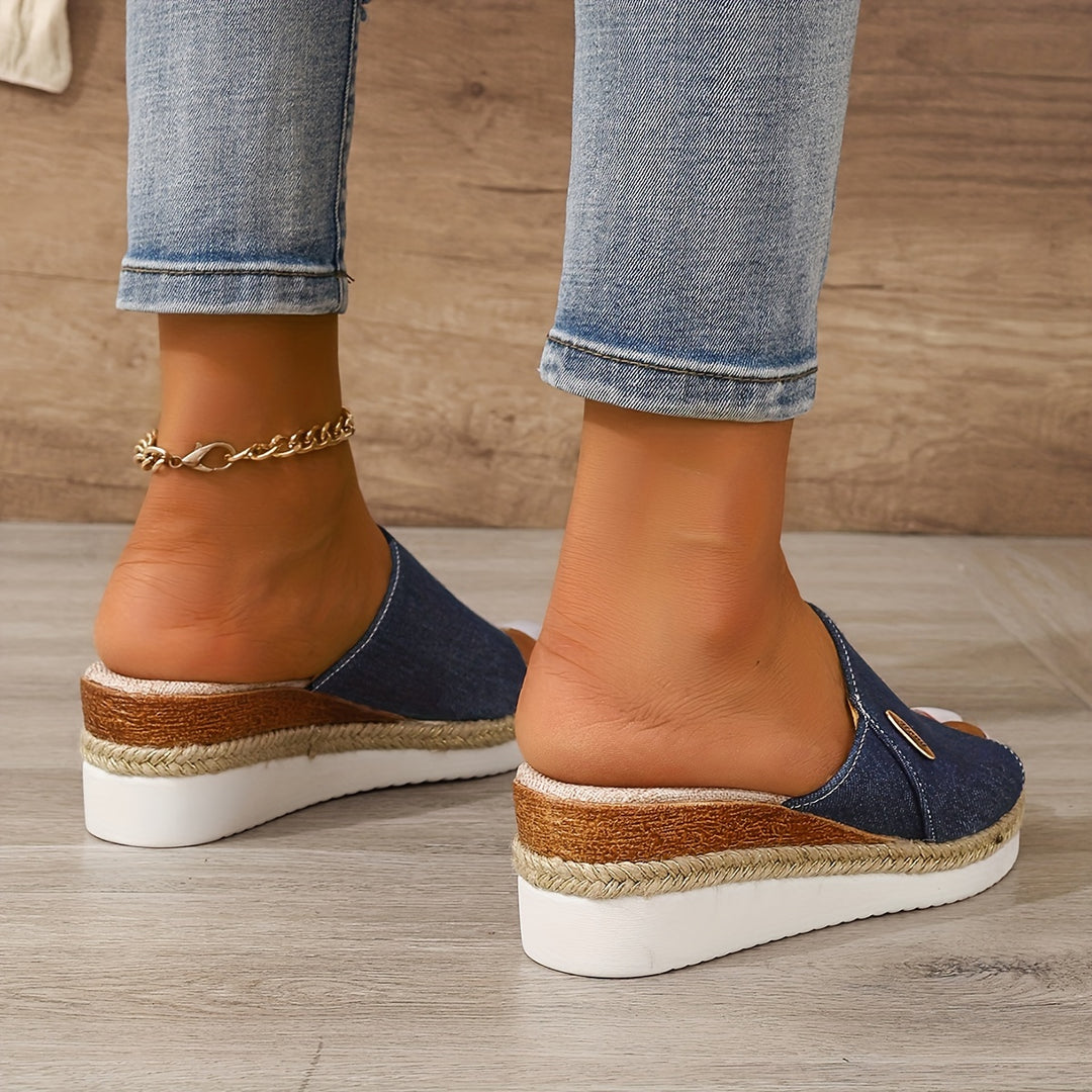 Willow - Casual Sandals With Wedge Heel