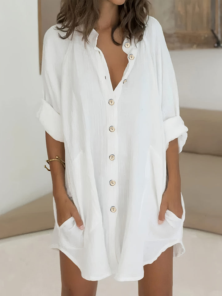 Carice - Oversized Casual Blouse