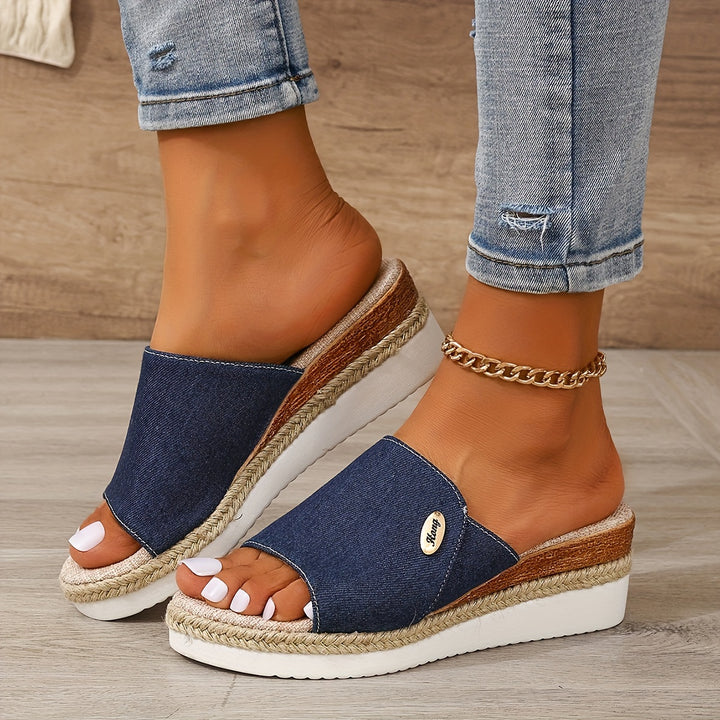 Willow - Casual Sandals With Wedge Heel